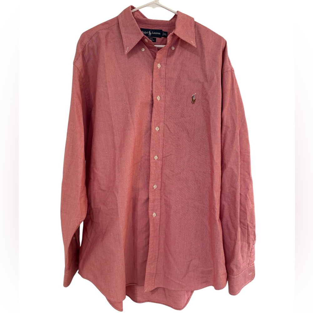 RALPH LAUREN Blake 100% cotton button down shirt men’s XL